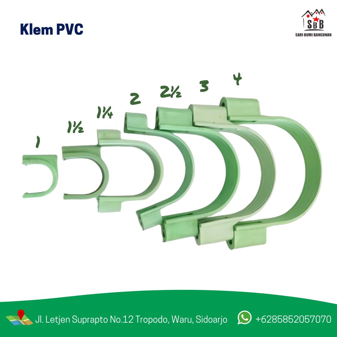 Klem Pvc 1 1/2